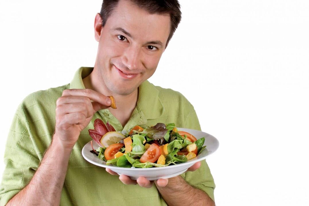 salad sayur pikeun potency lalaki