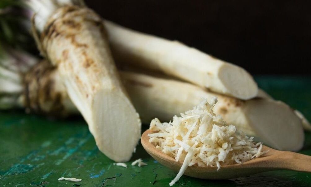 horseradish sarta mangpaatna pikeun potency lalaki